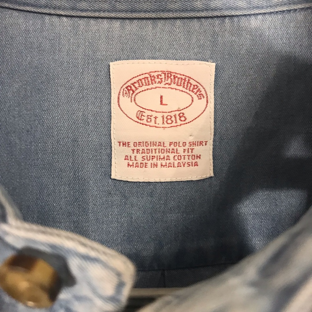 Brooks Brothers vintage denim men’s button up